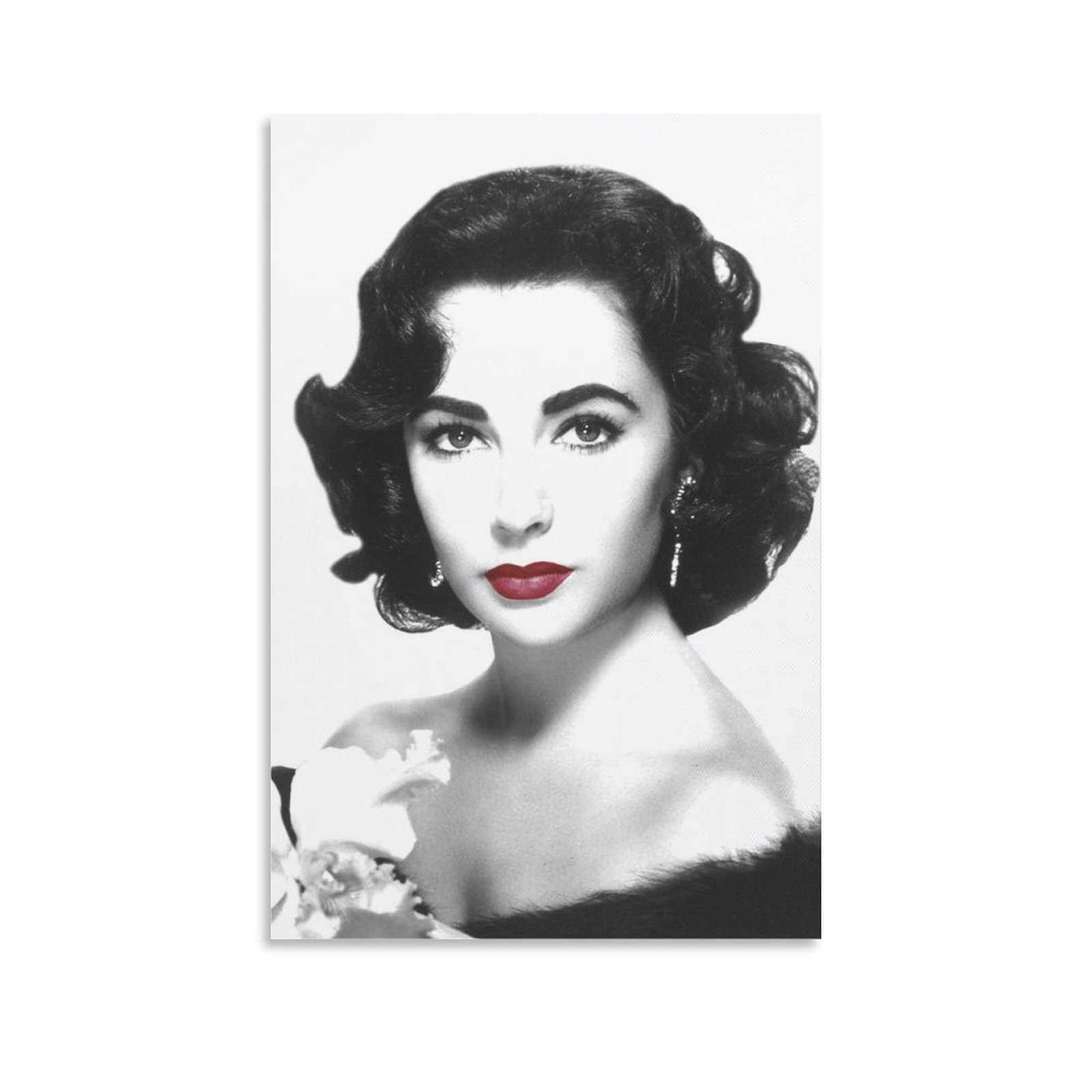 エリザベス テイラー額付50cm×50cmポスター1枚及びA4額付ポスター2枚 エリザベス テイラー額付50cm×50cmポスター1枚及びA4額付ポスター2枚